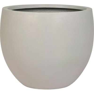 Pot Poly light grey 55×43cm