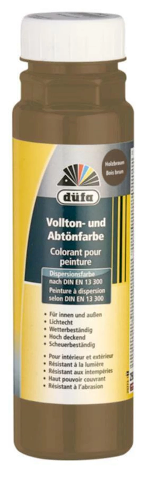 Peinture et colorant bois brun 250 ml
