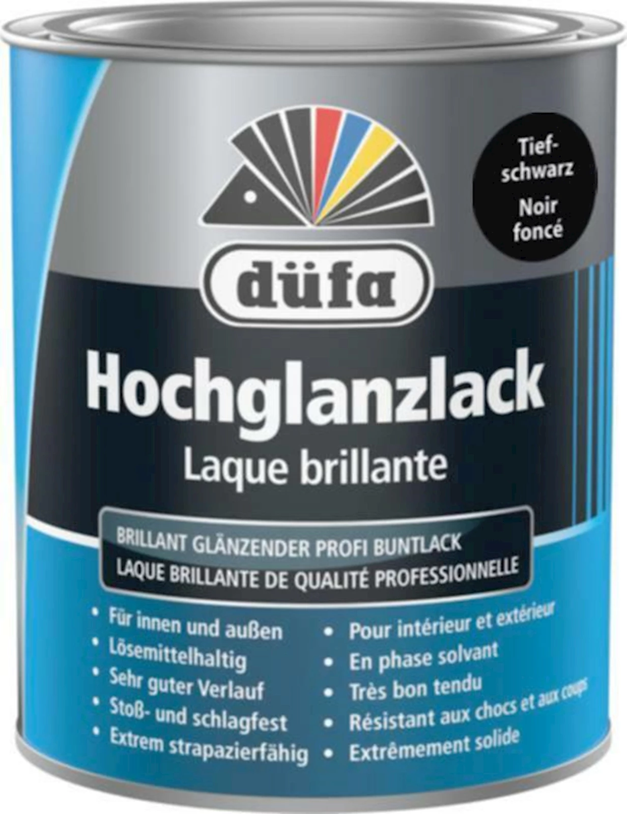 Hochglanzlack Tiefschwarz 375 ml