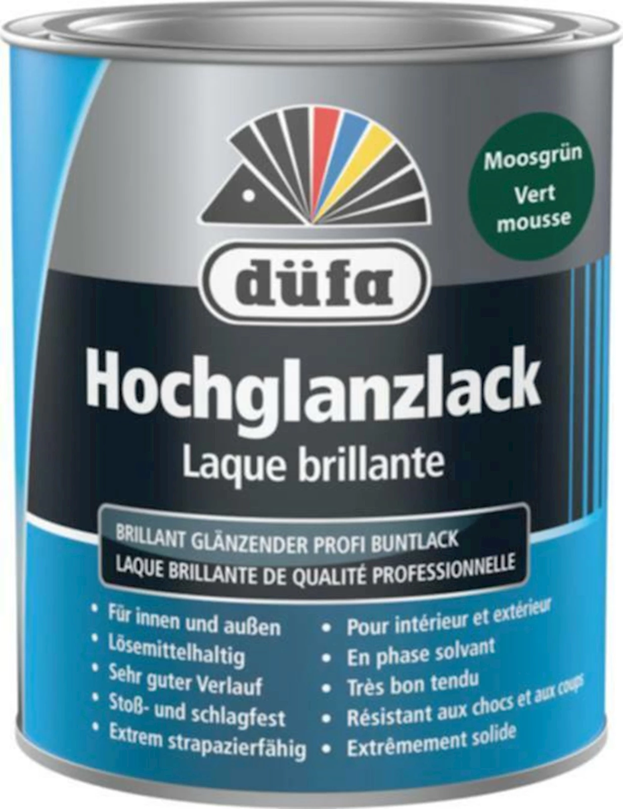 Hochglanzlack Moosgrün 750 ml