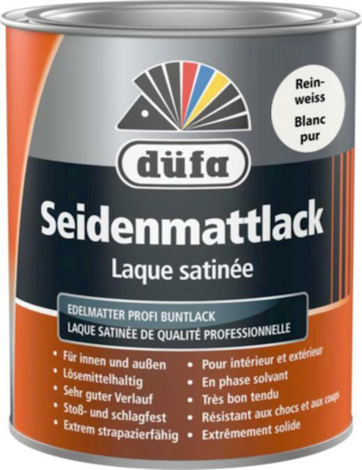 Seidenmattlack RAL9010 750 ml