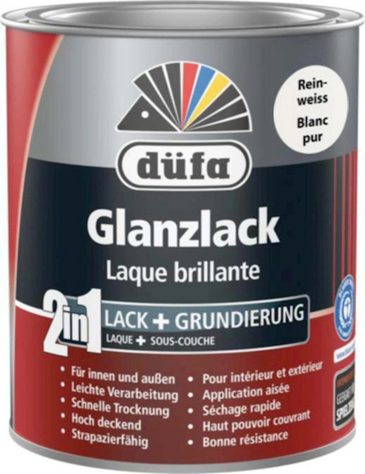 Acryllack Glanz RAL9010 375 ml