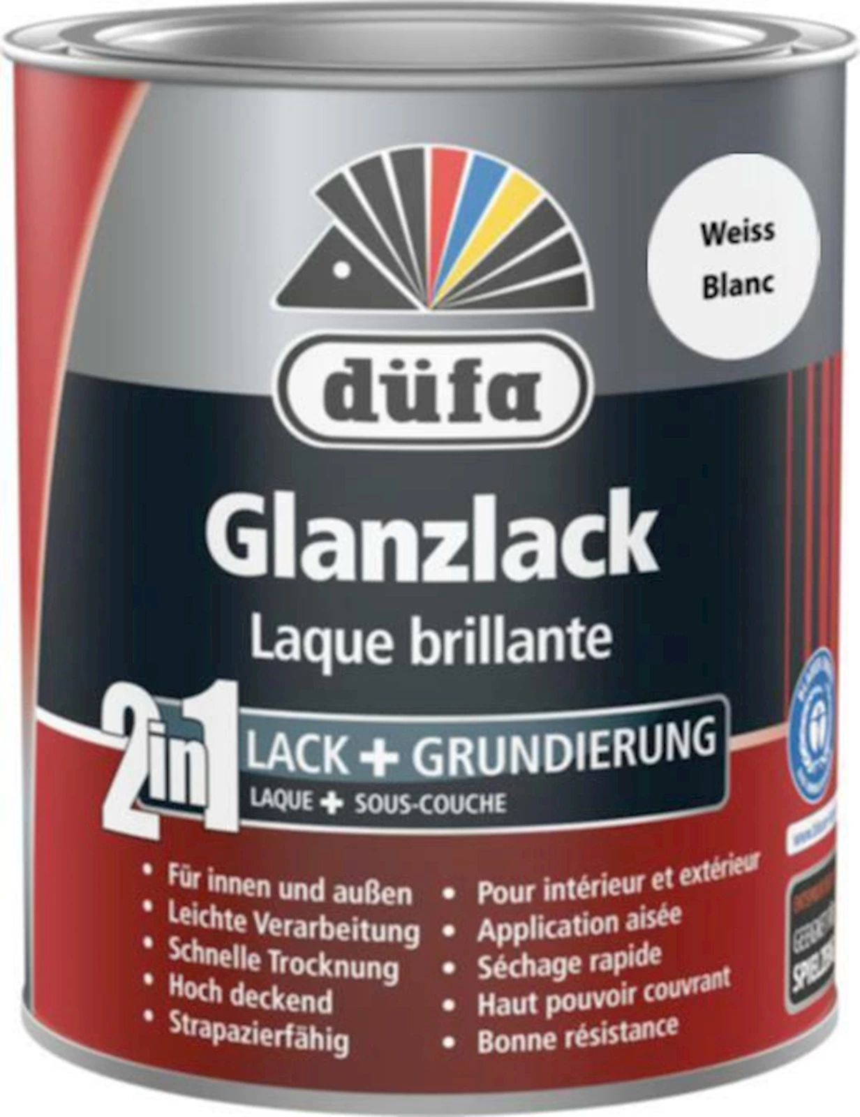 Laque acryl. blanc 750 ml