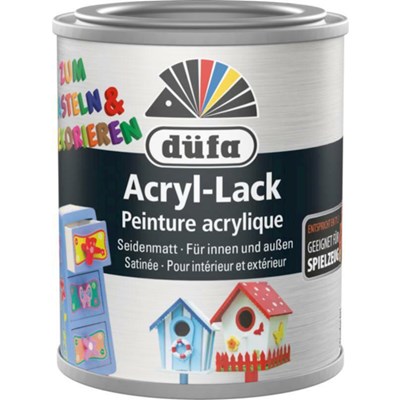 Acryl-Bastellack hellgelb 125 ml