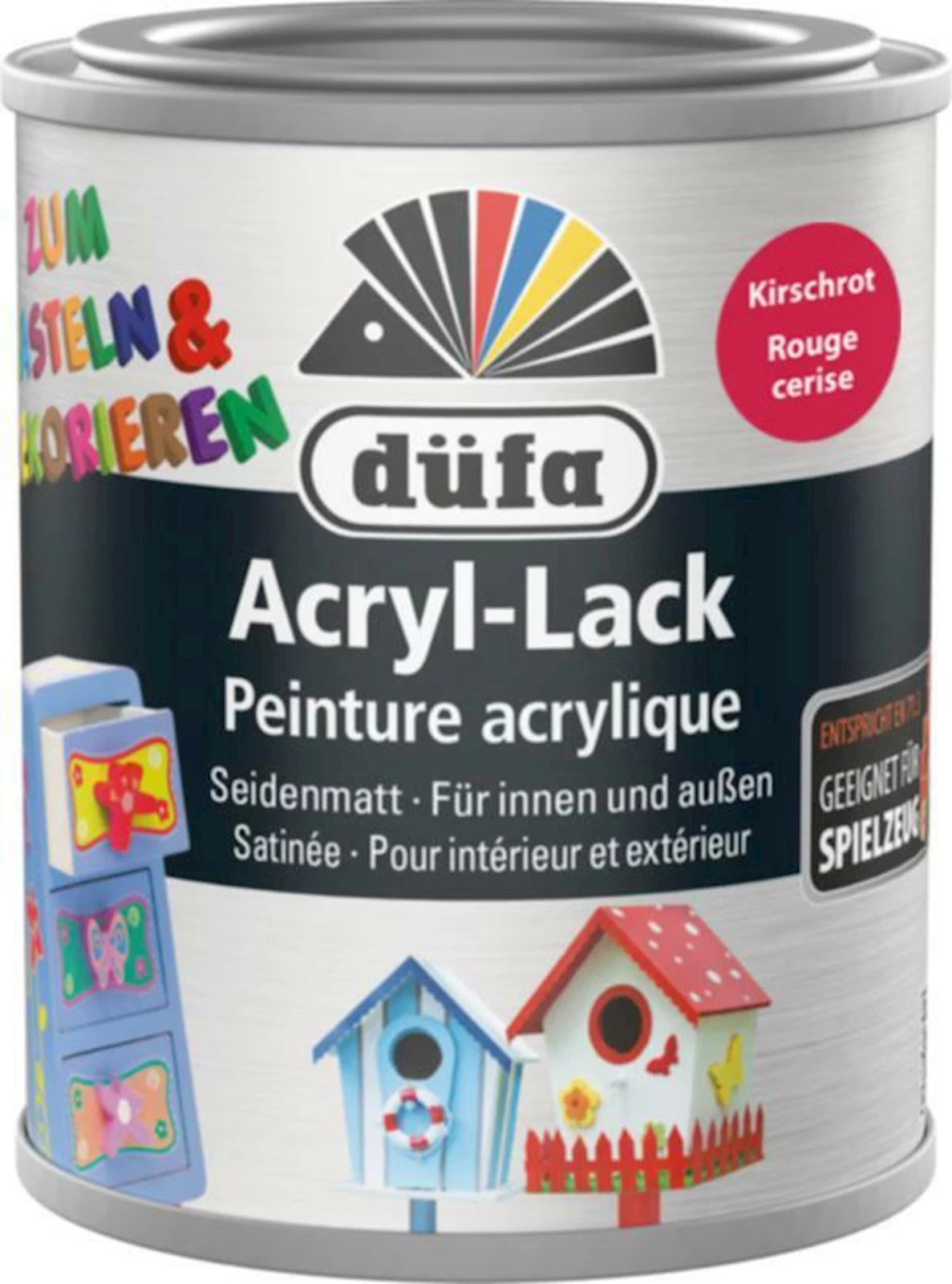 Acryl-Bastellack kirschrot 125 ml