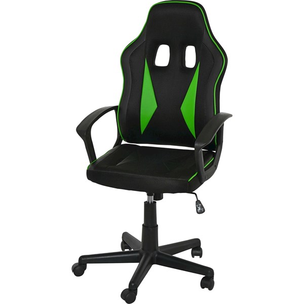 Chaise de bureau noir vert