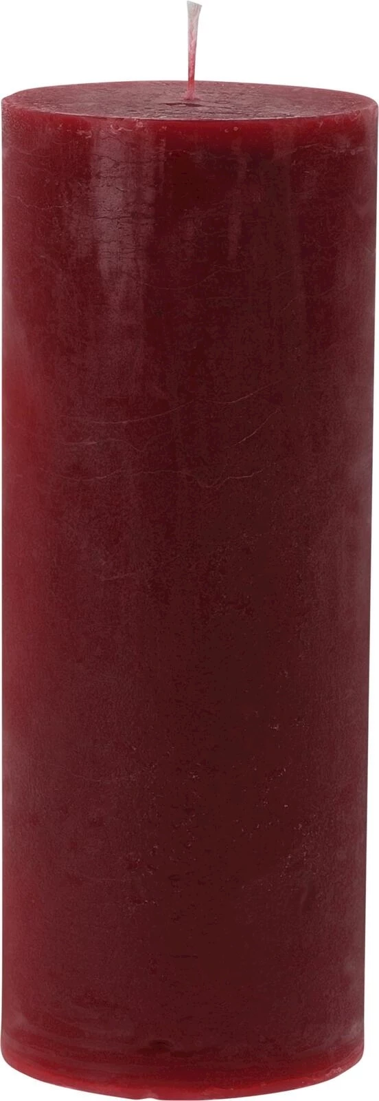 Raureifkerze antikrot 7 ×18 cm