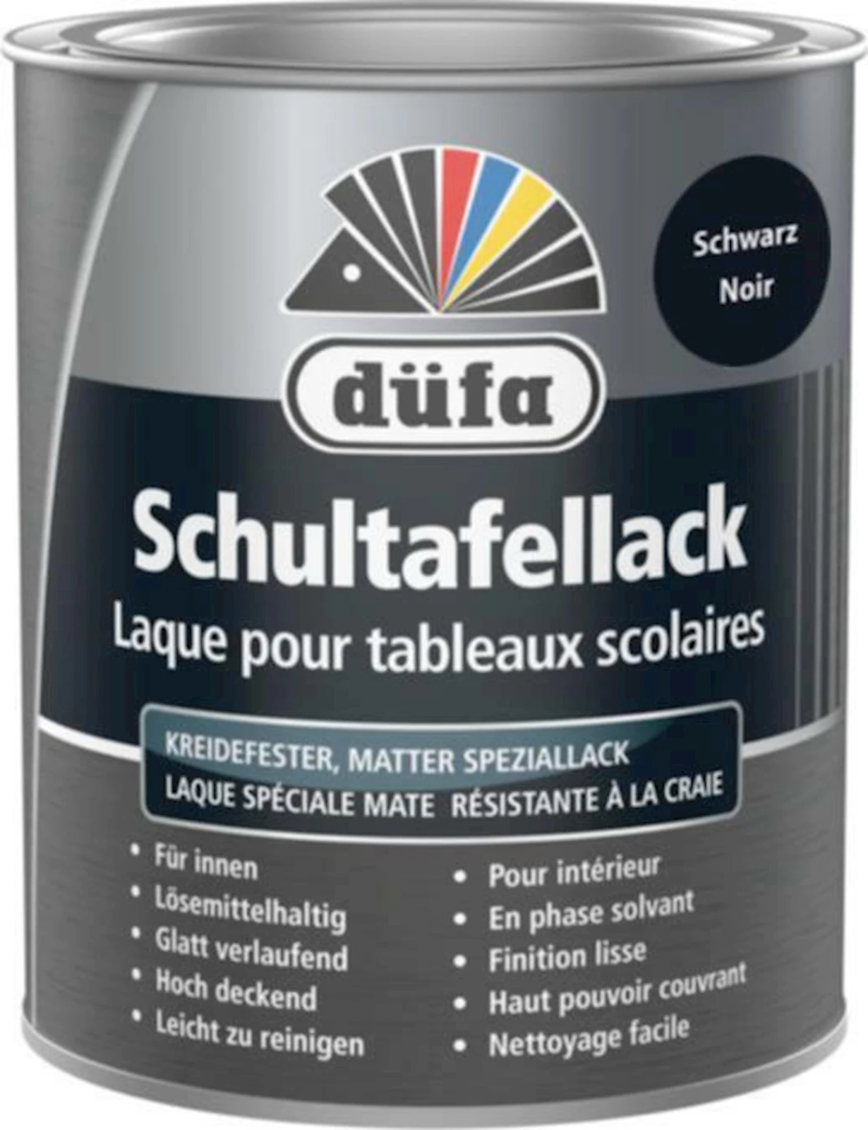 Schultafelfarbe Matt schwarz 750 ml