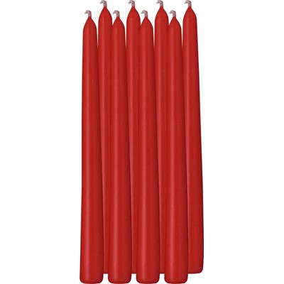 Spitzkerze rot 2,2 × 24 cm