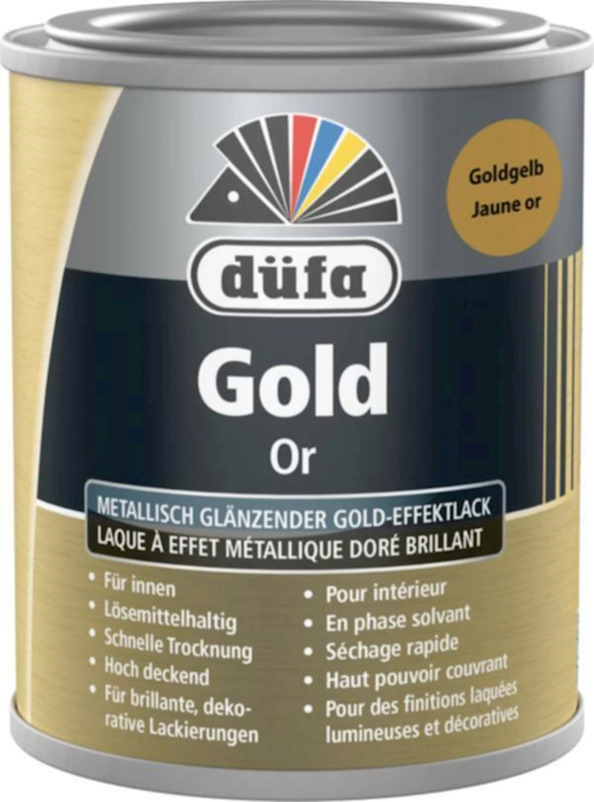 Effektfarbe gold 125 ml