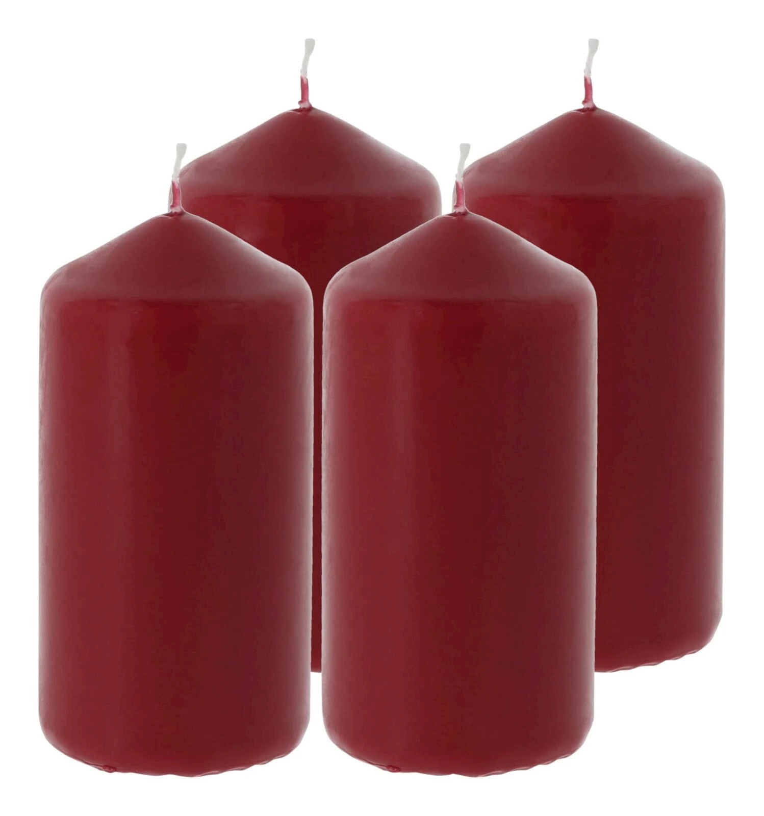 Zylinderkerze antikrot 5 × 10 cm