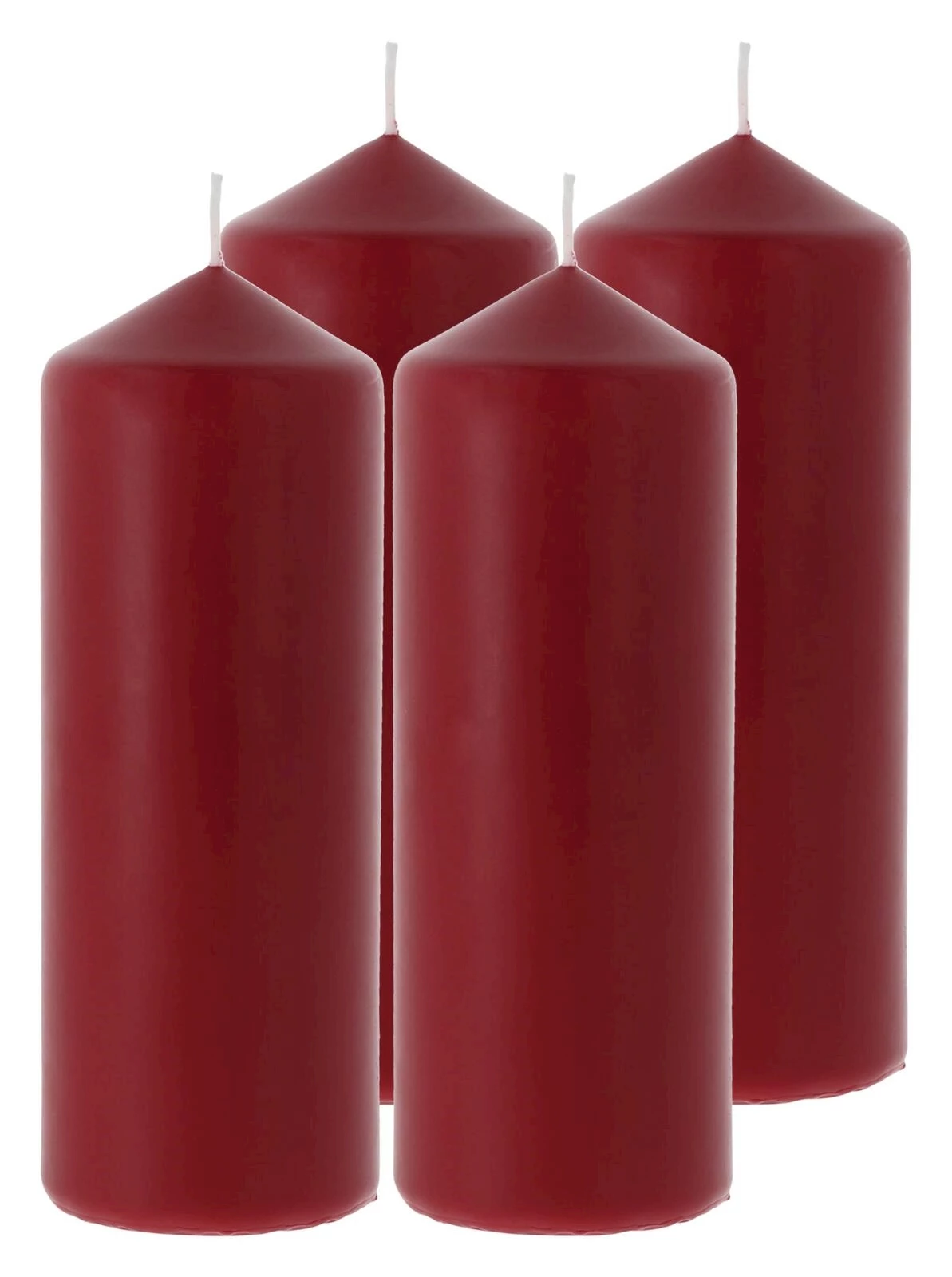 Zylinderkerze antikrot 6 ×16,5 cm