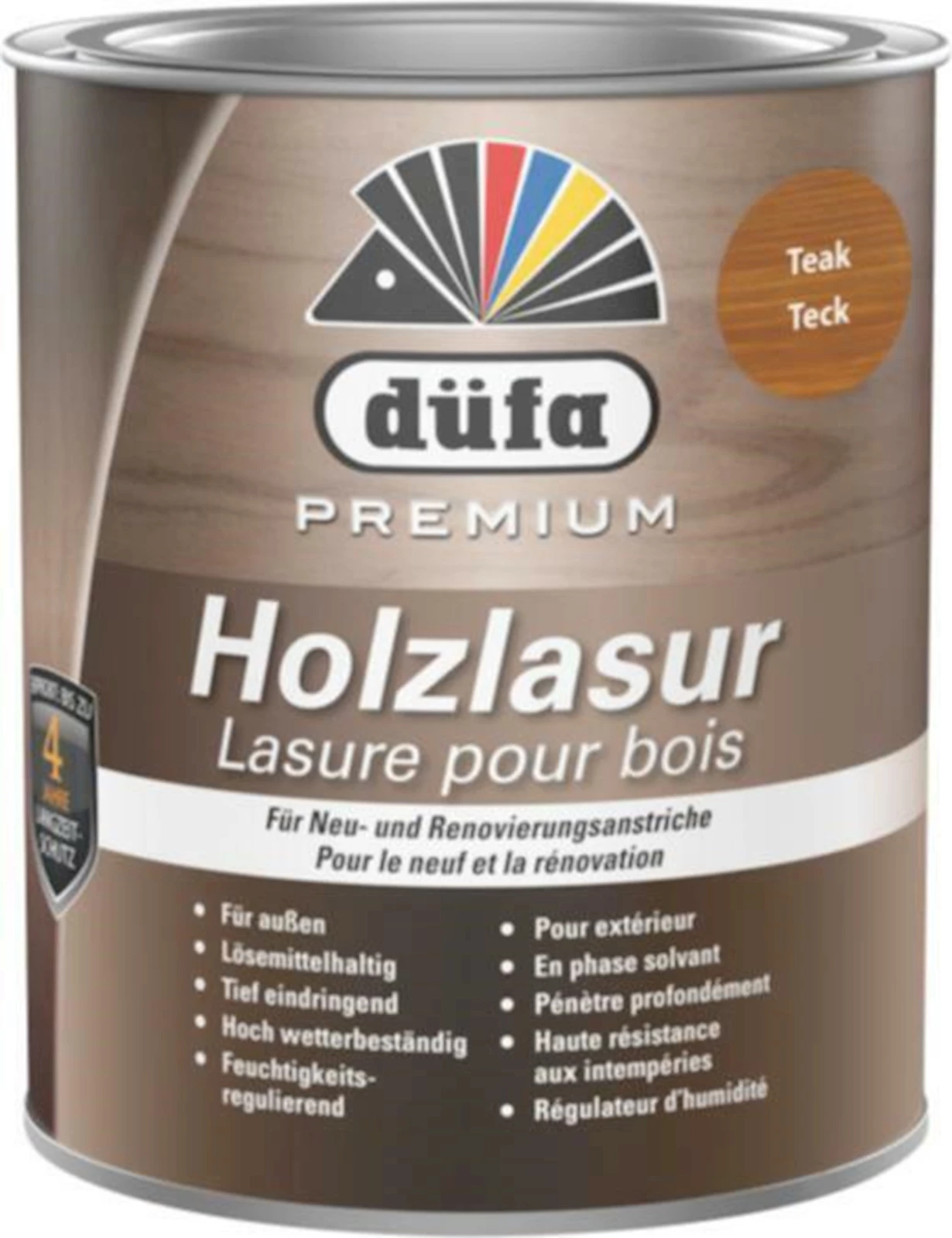 Holzlasur Teak 2,5 l