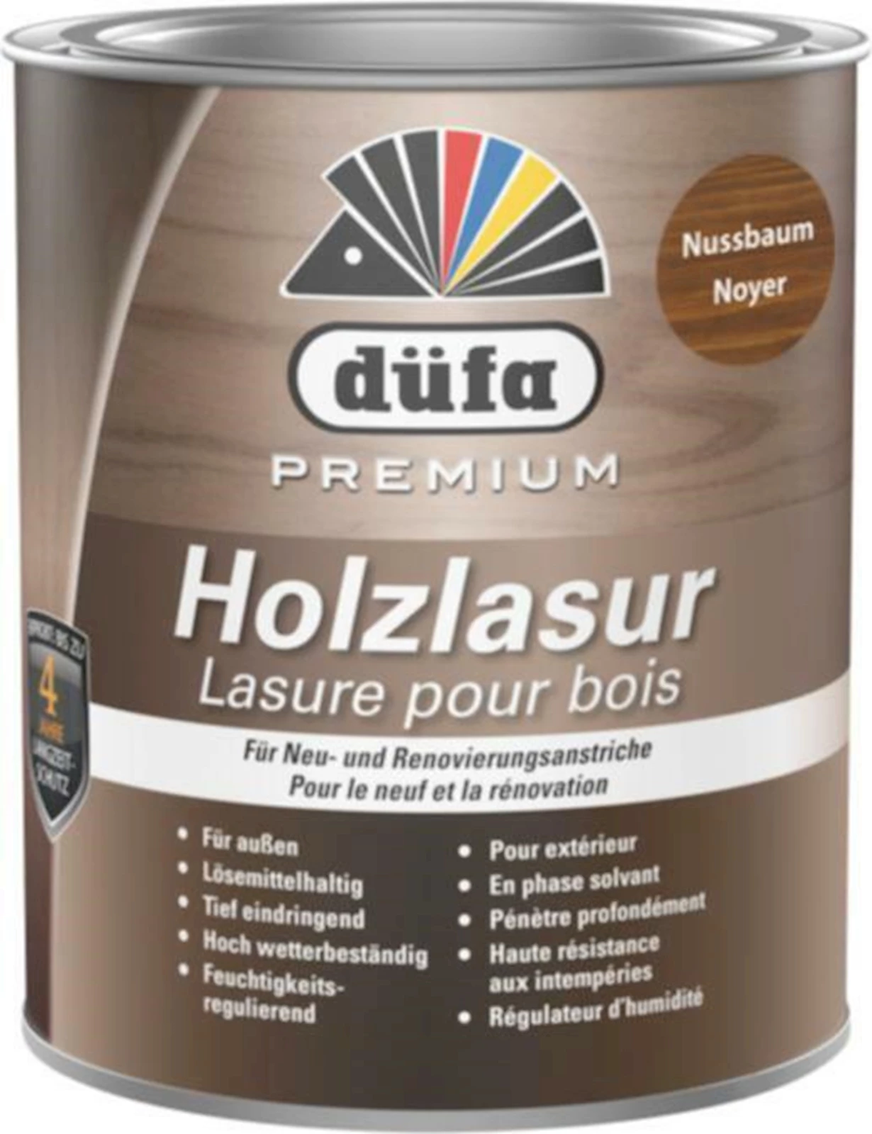 Holzlasur Nussbaum 2,5 l