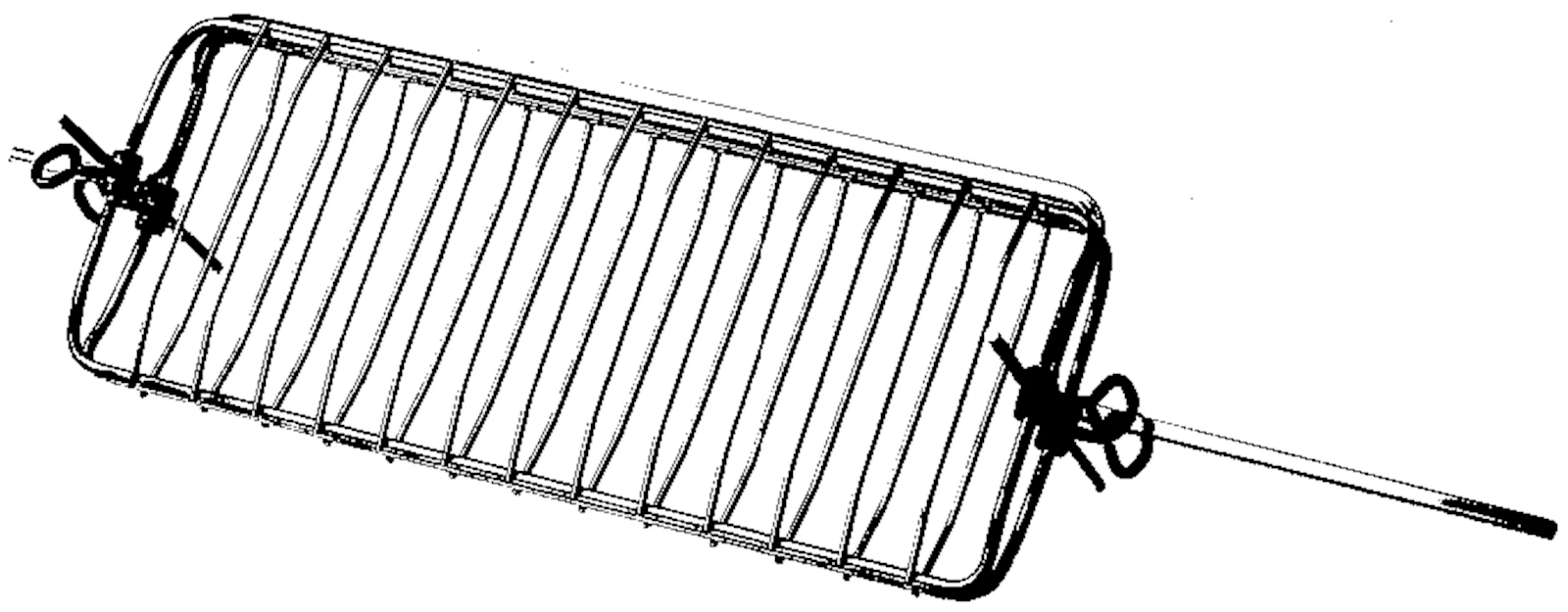 Bratenkorb zu Schwenkarm