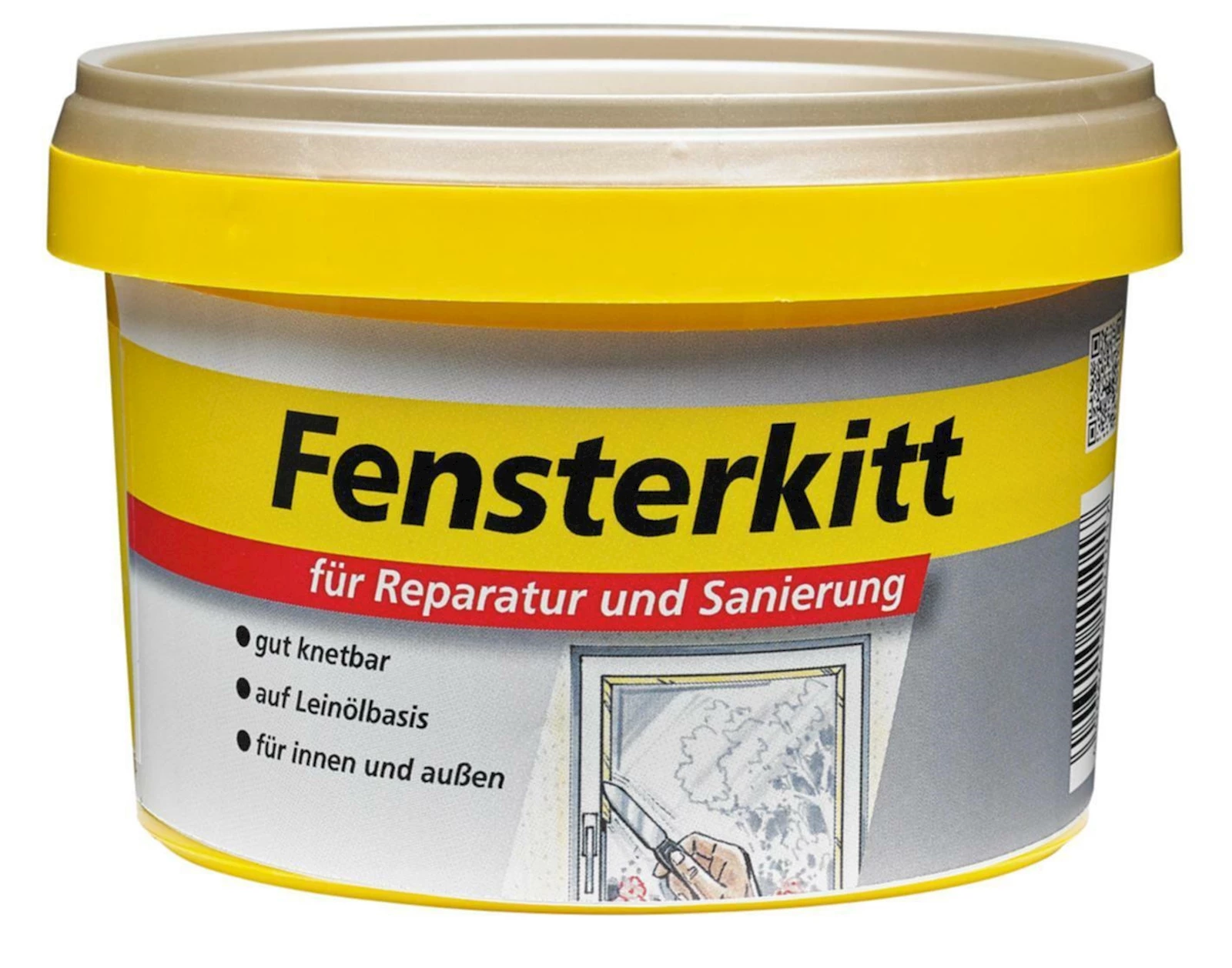 Fensterkitt natur 750 g