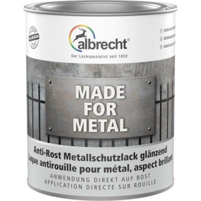 Metallschutzlack schwarz 750 ml