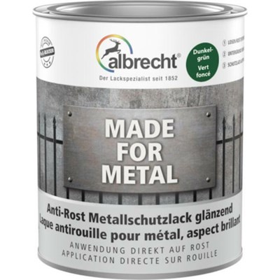 Metallschutzlack dunkelgrün 750 ml