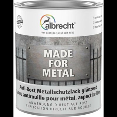 Peinture p. métal gris ant. 250 ml