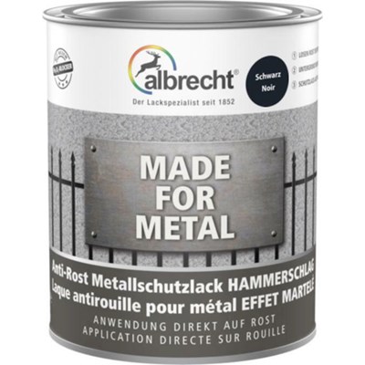 Hammerschlag-Lack schwarz 250 ml