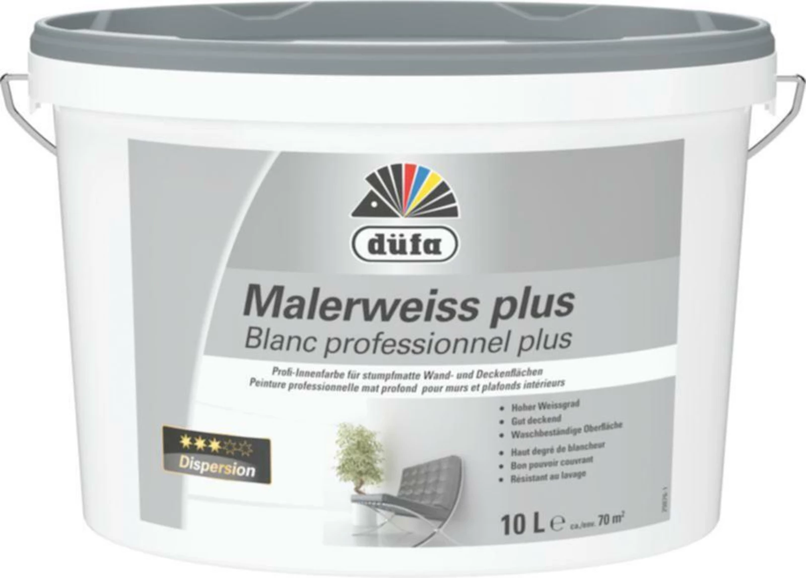 Dispersion intérieur Plus blanc 5 l