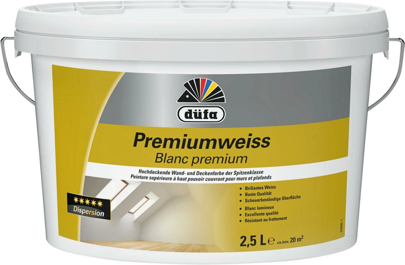 Dispersion premium blanc 2,5 l