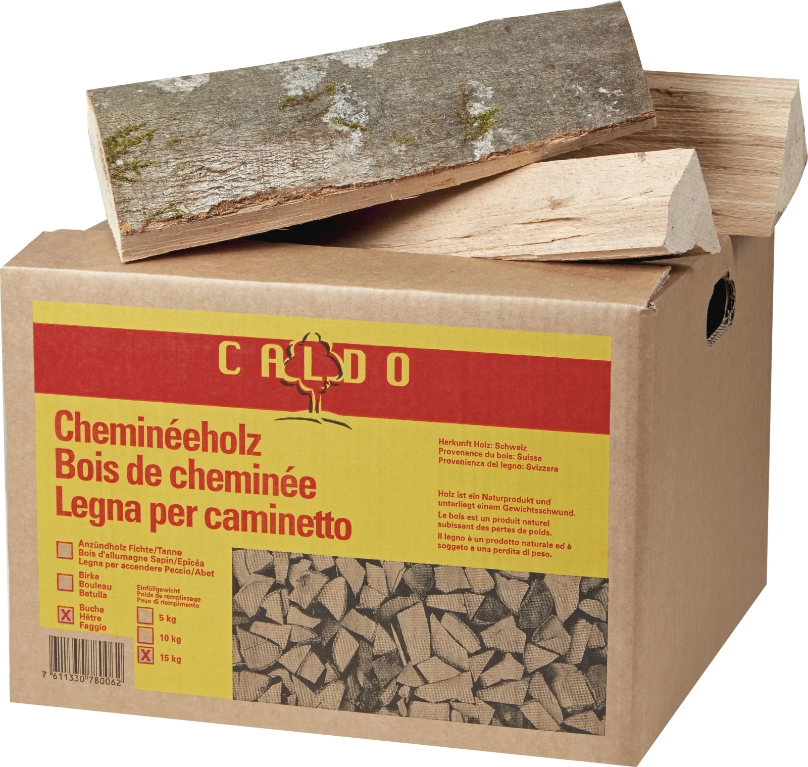 Buchenholz Caldo 15 kg