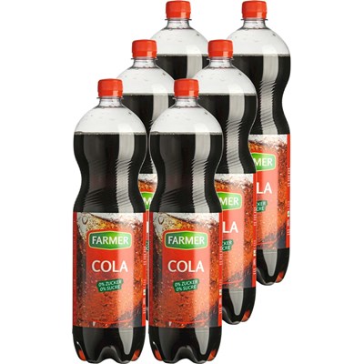 Cola Farmer 0 % Zucker 6 × 150 cl