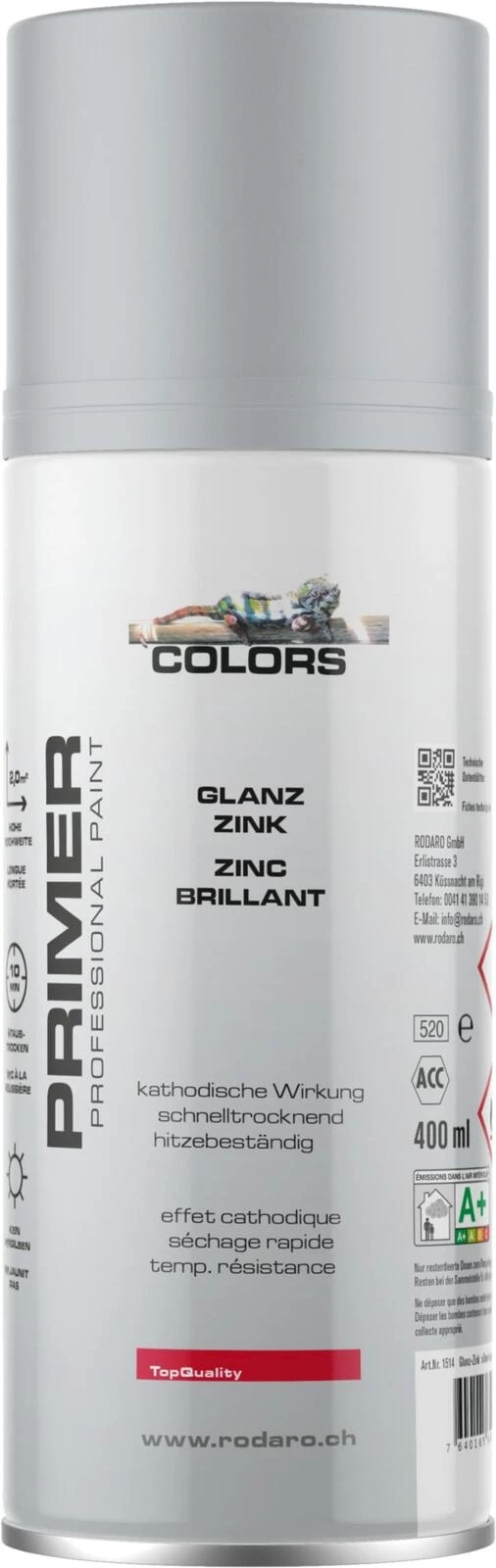 Zink-Alu Spray silber 400 ml
