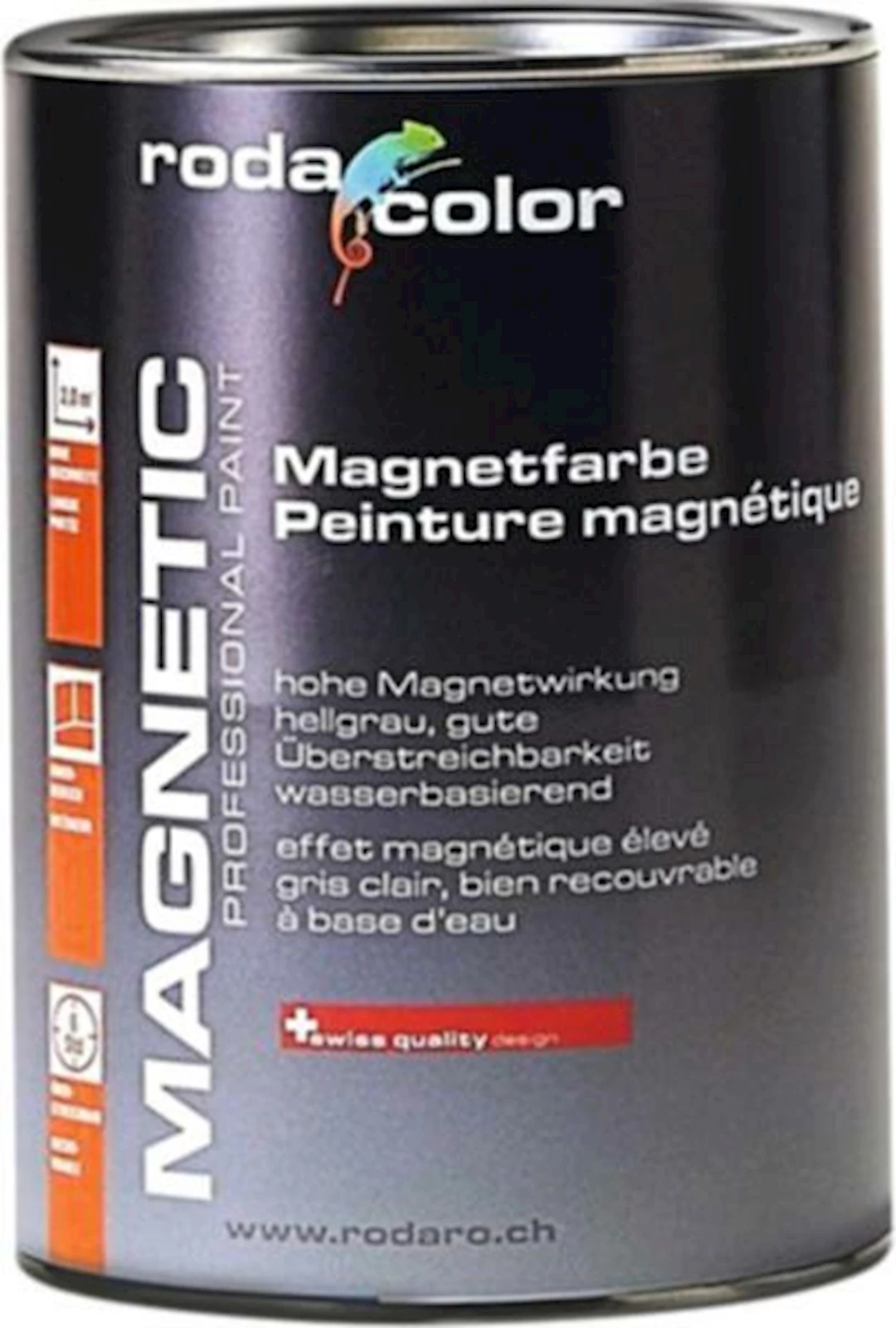 Peinture magnétique gris 500 ml