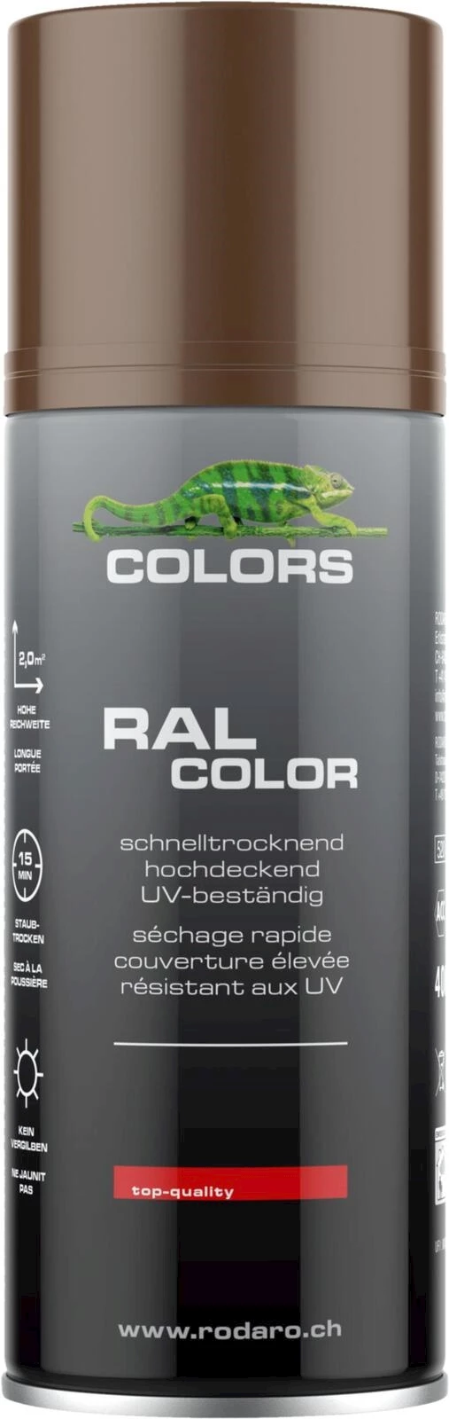 Spraylack nussbraun 400 ml