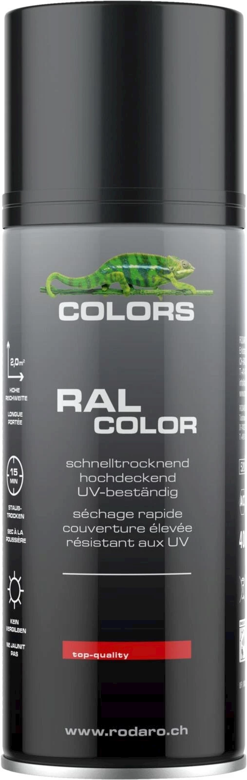 Spraylack tiefschwarz 400 ml