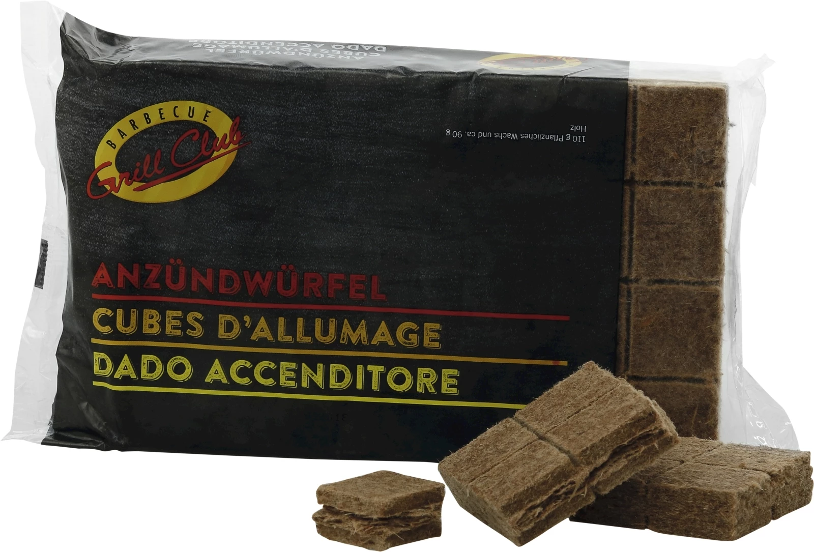 Cubes allume-feu Grill Club