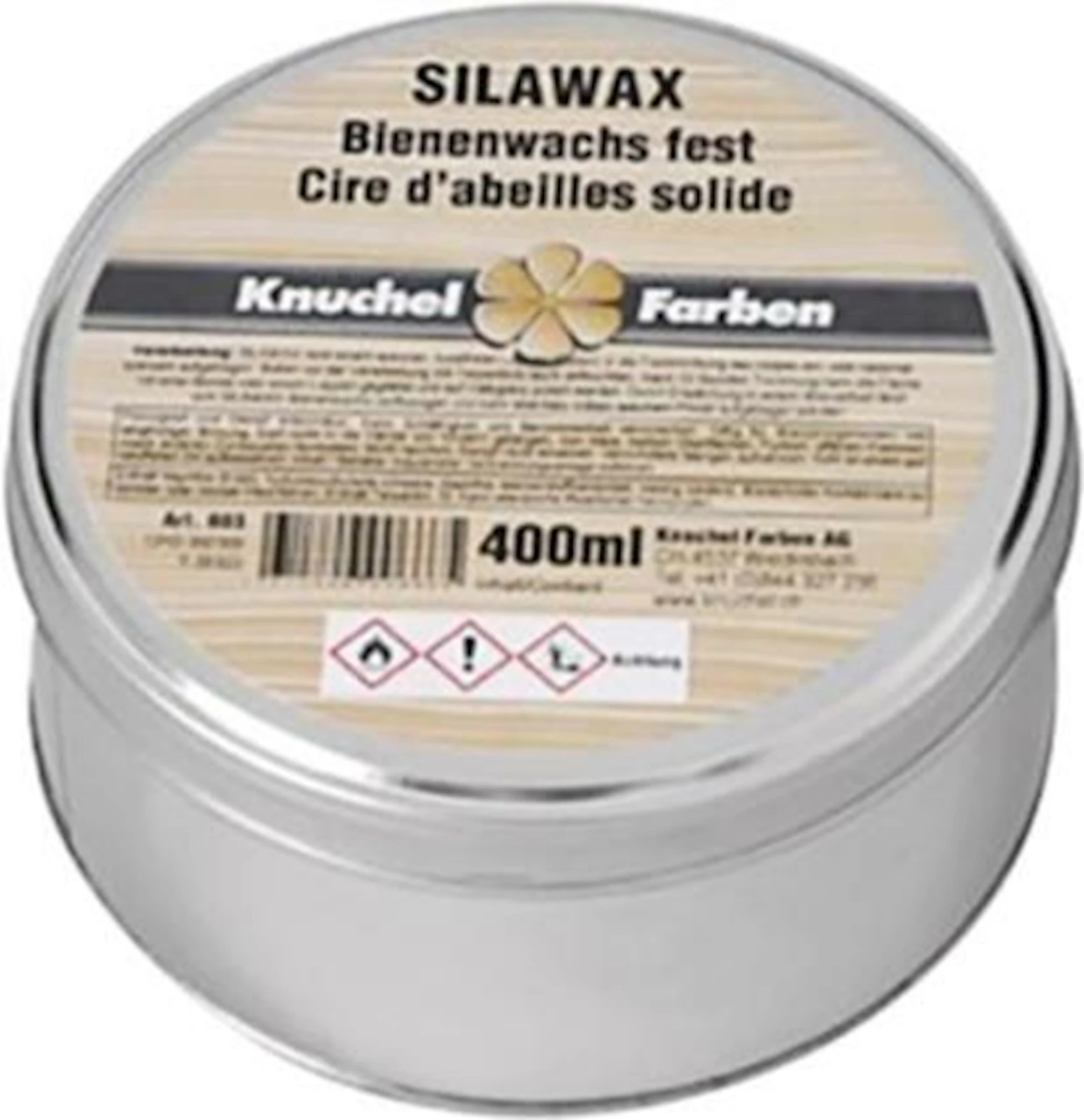 Cire d'abeille incolore 400 ml