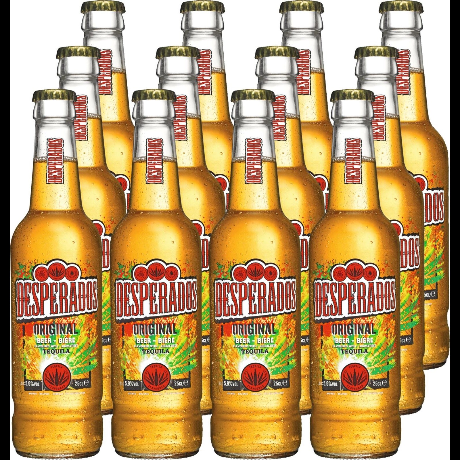 Bière Desperados Tequilla 12×25cl Acheter - Bière avec alcool - LANDI