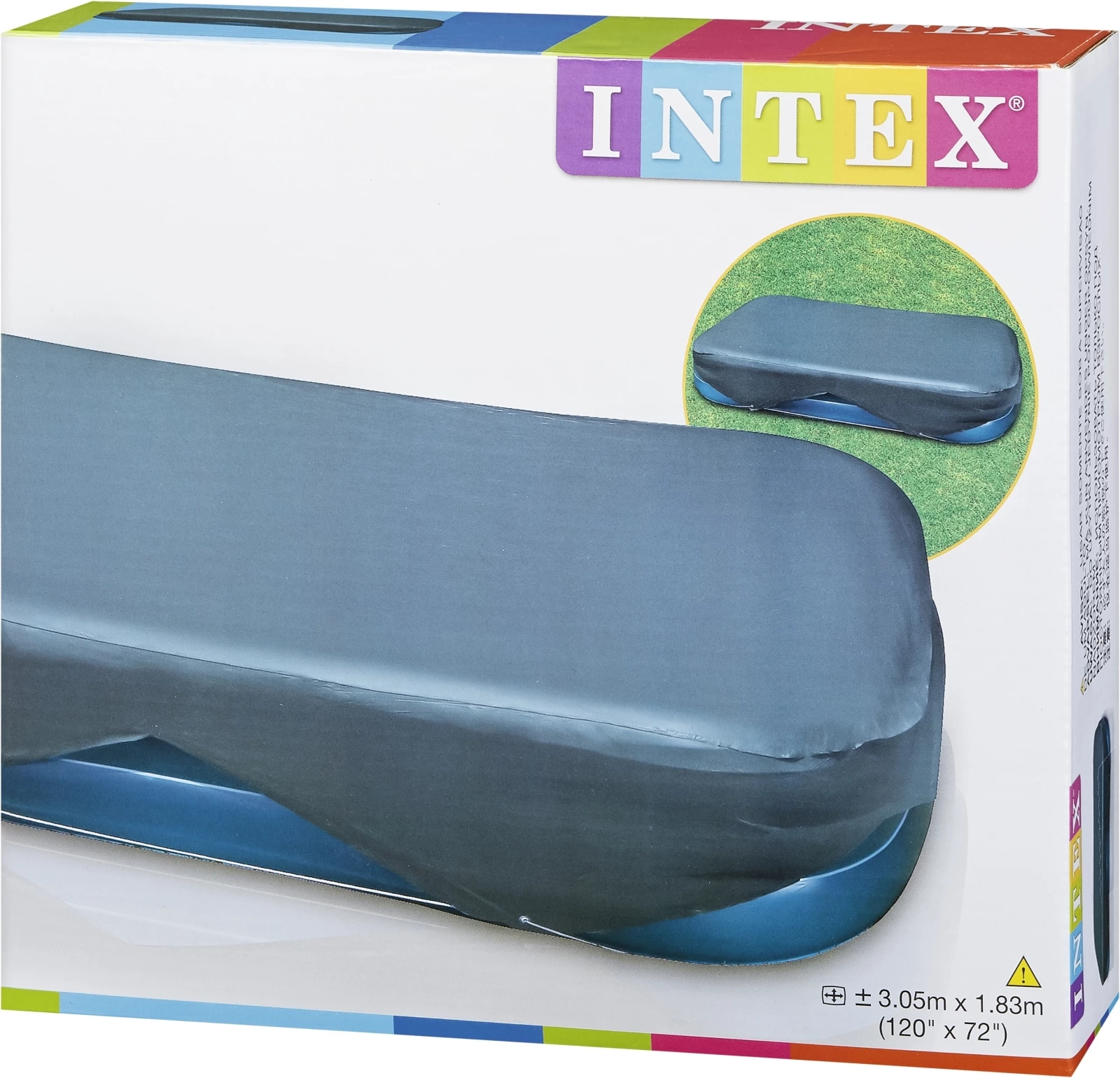 Abdeckblache Badeb.305×183×56