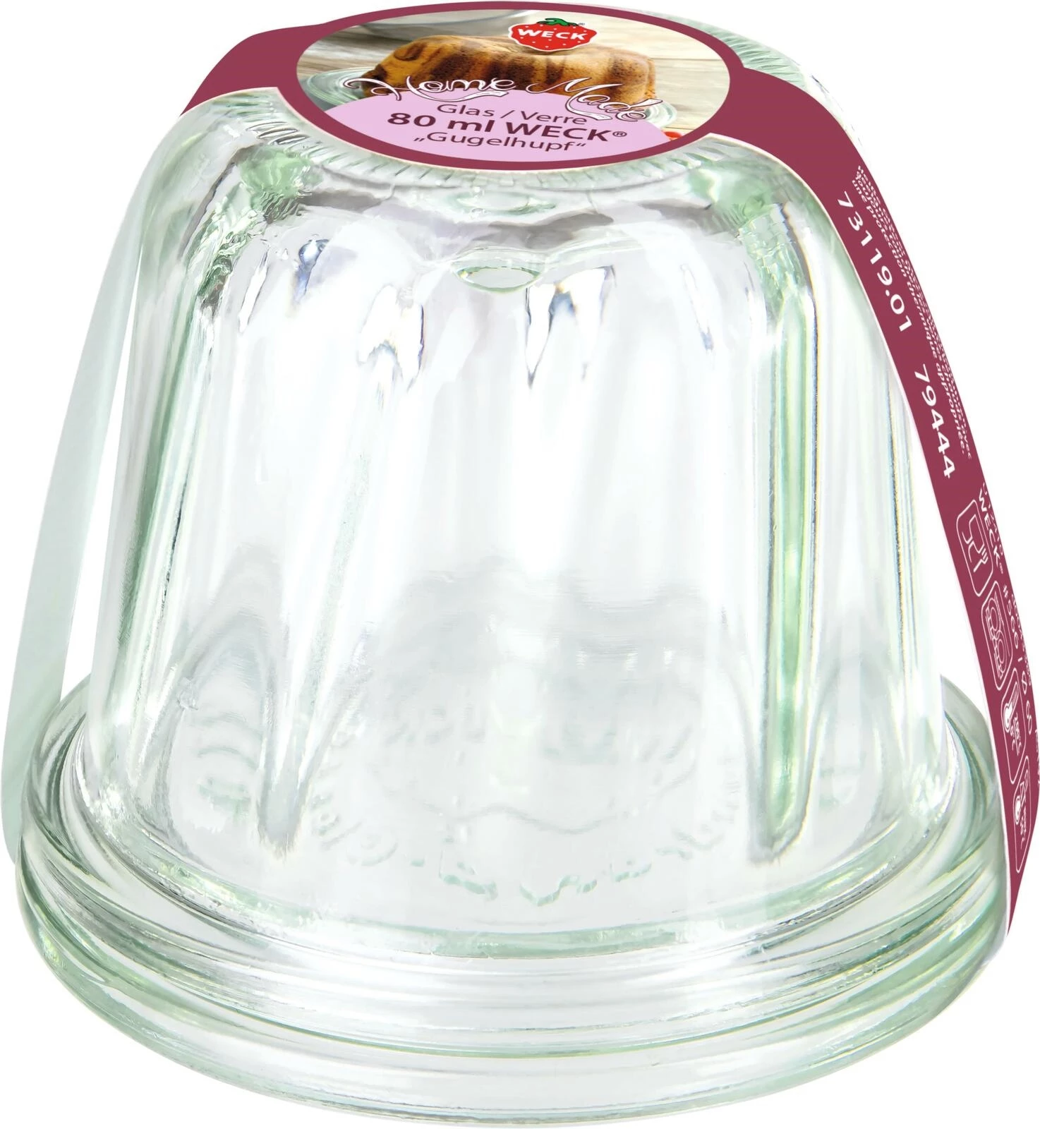 Verre Gugelhopf Weck 80 ml