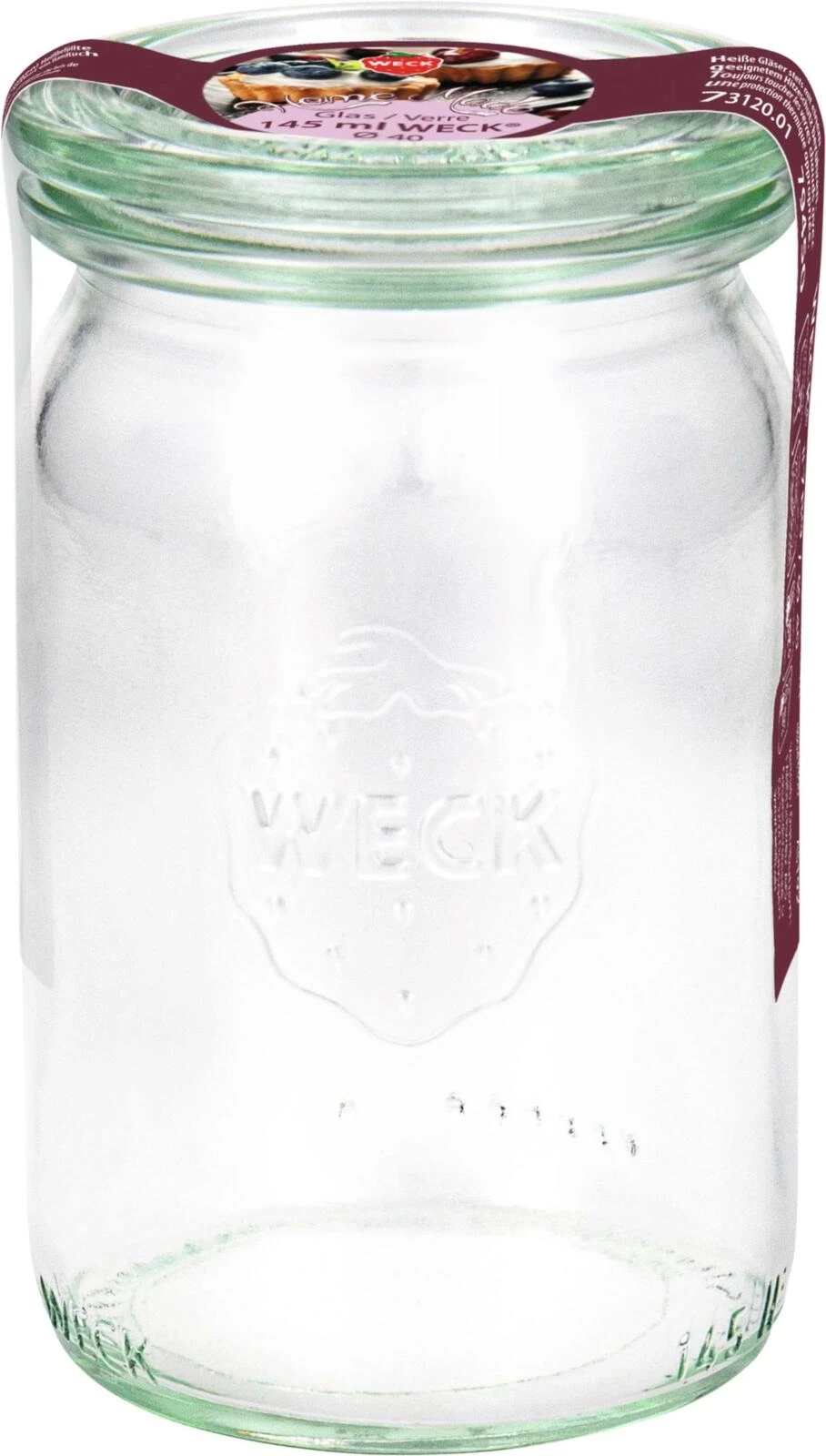 Verre forme tige Weck 145 ml