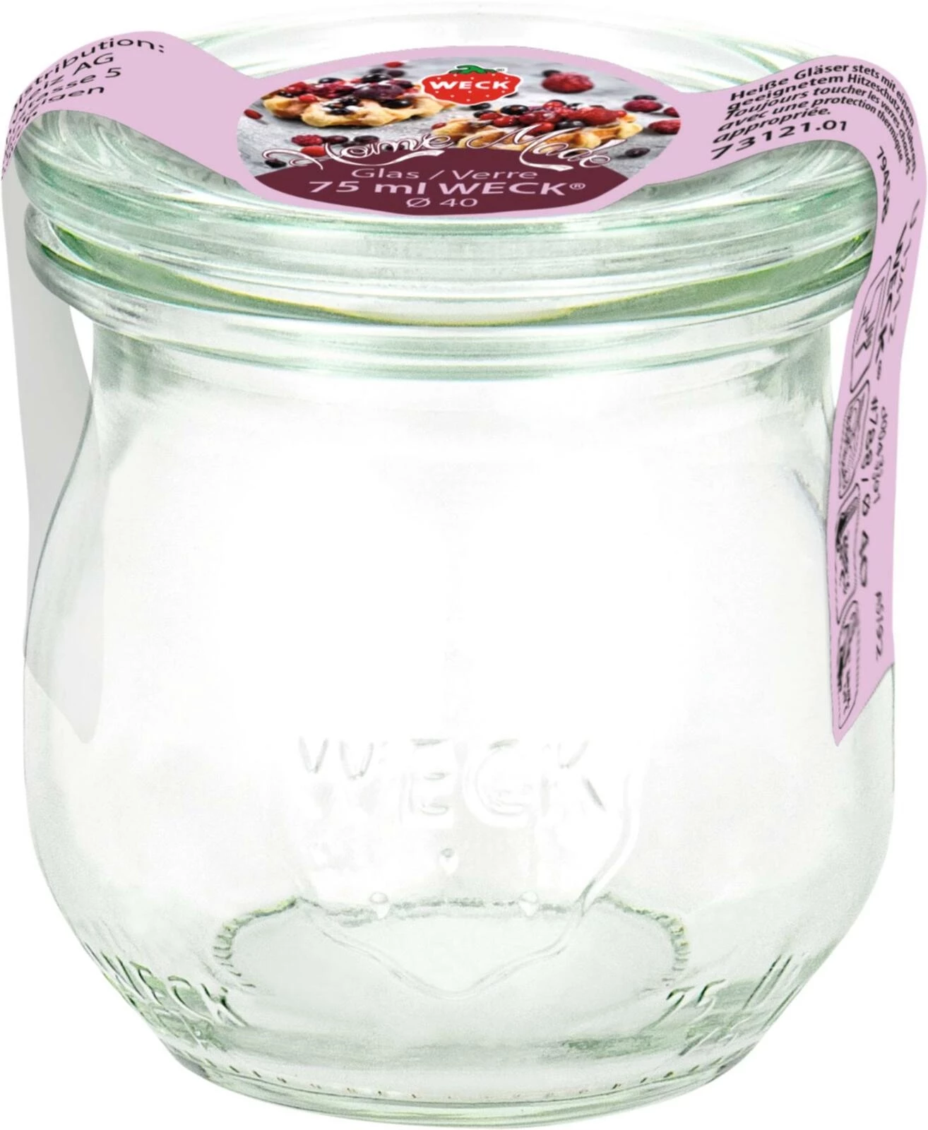 Verres tulipe Weck 75 ml