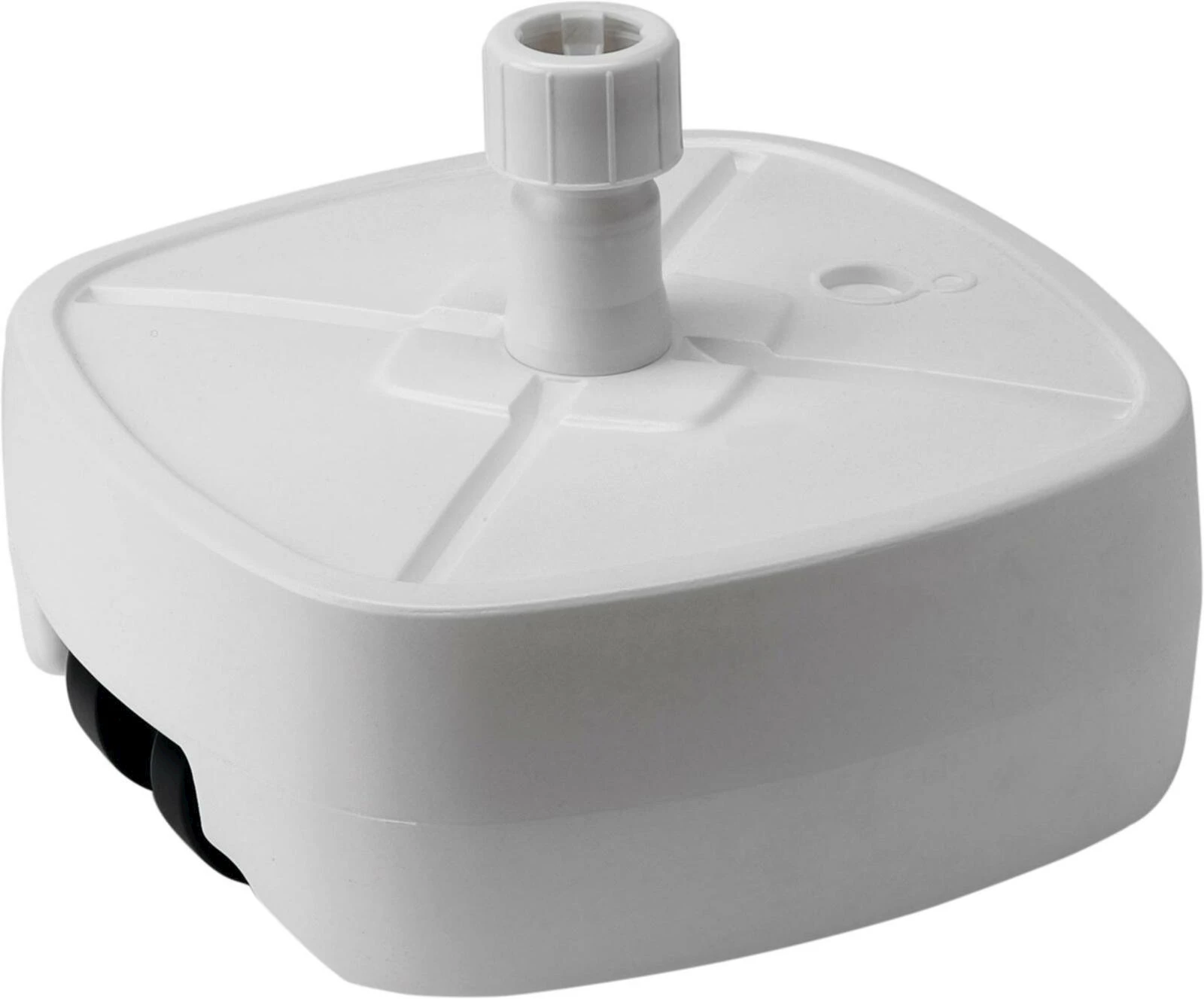 Schirmsockel Plast  40 L weiss