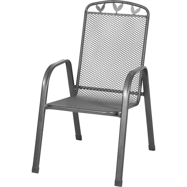 Chaise métal dépl. 73×55×97cm