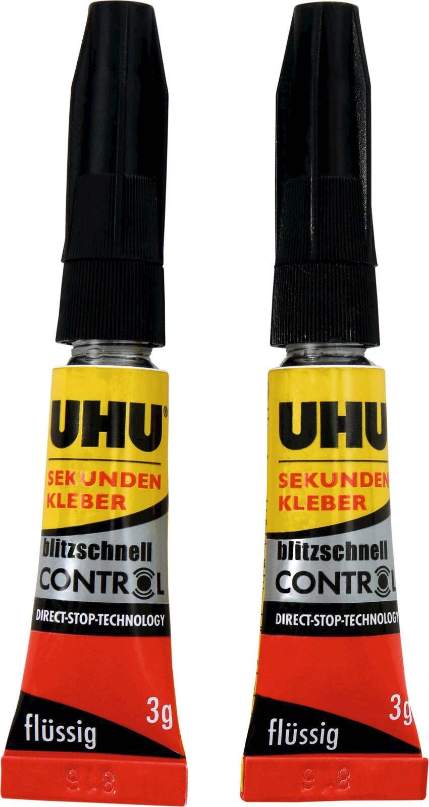 Sekundenkleber Control UHU 2×3 g