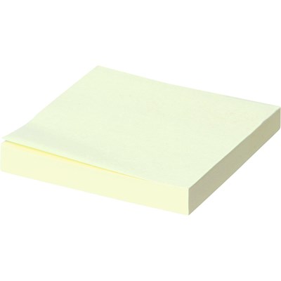 Papier adhésif jaune 75 × 75 mm