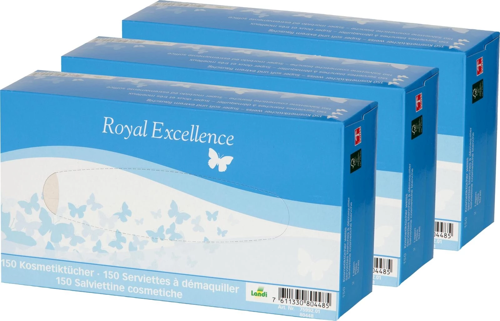 Trio Kosmetiktücher