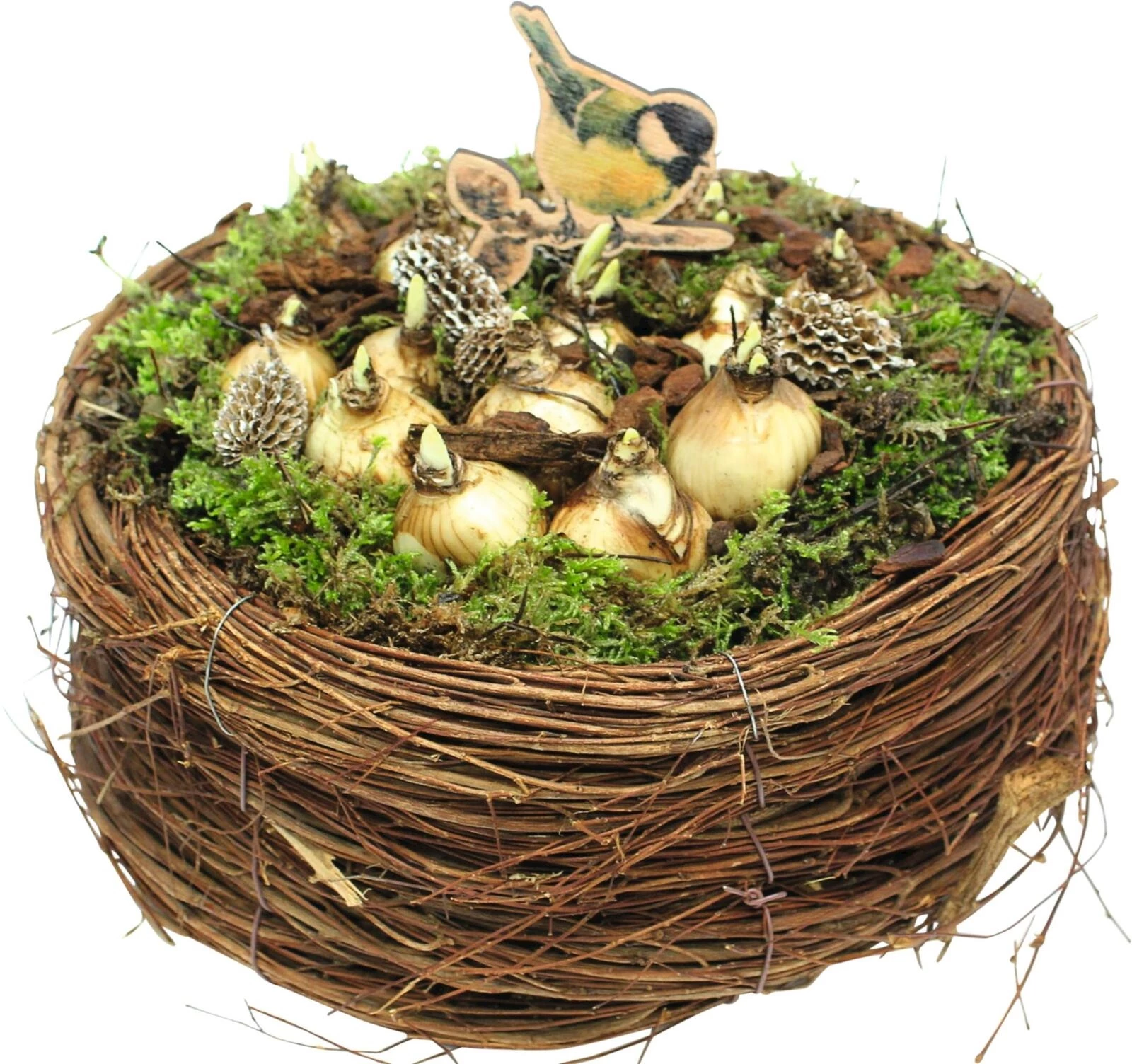 Korb bepflanzt P26 cm