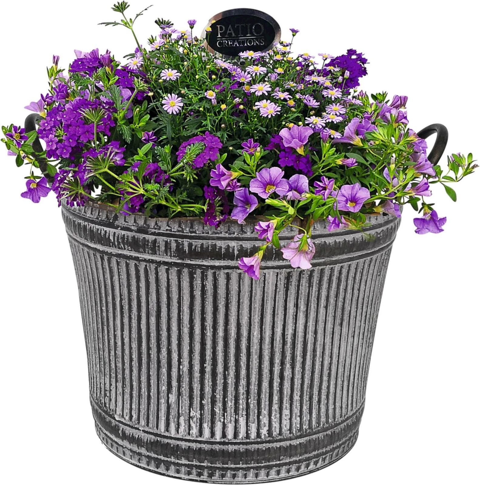 Zinkeimer bepfl. P28 cm