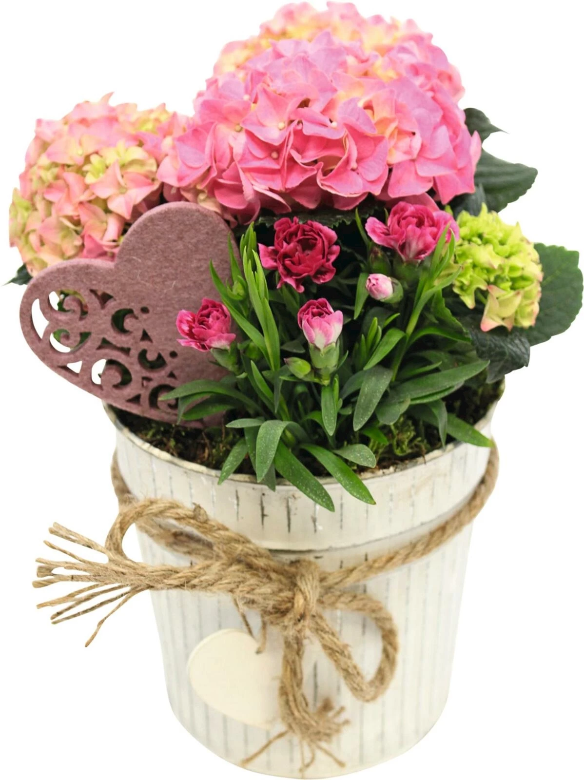 Keramikeimer bepfl. P17 cm