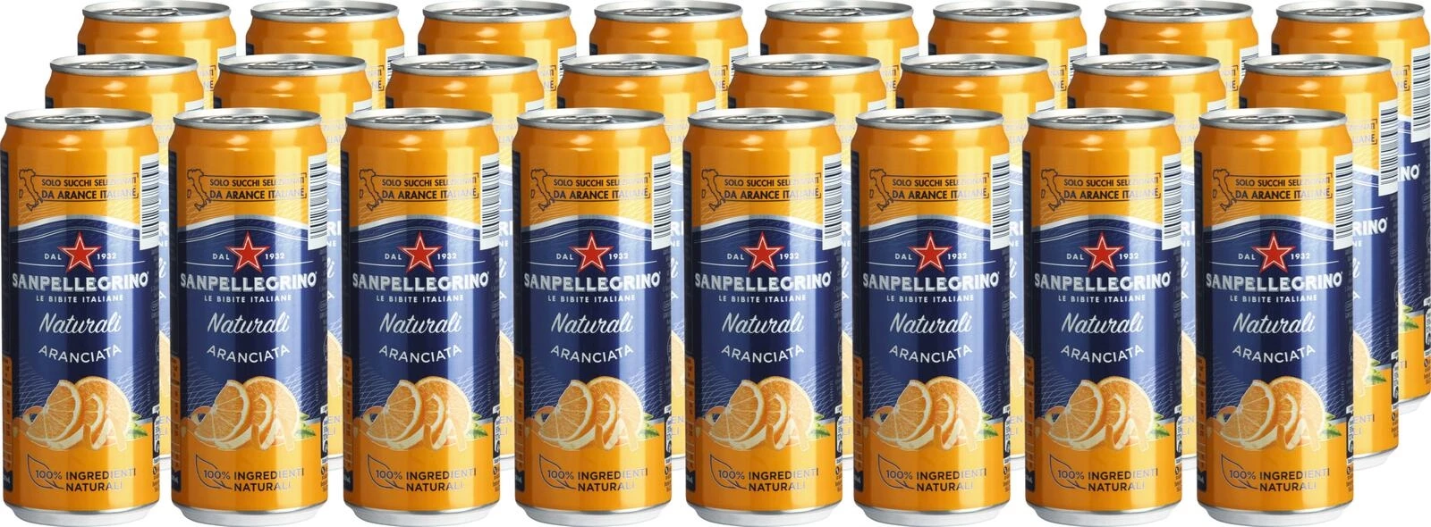 San Pellegrino L'Aranc. 24×33cl