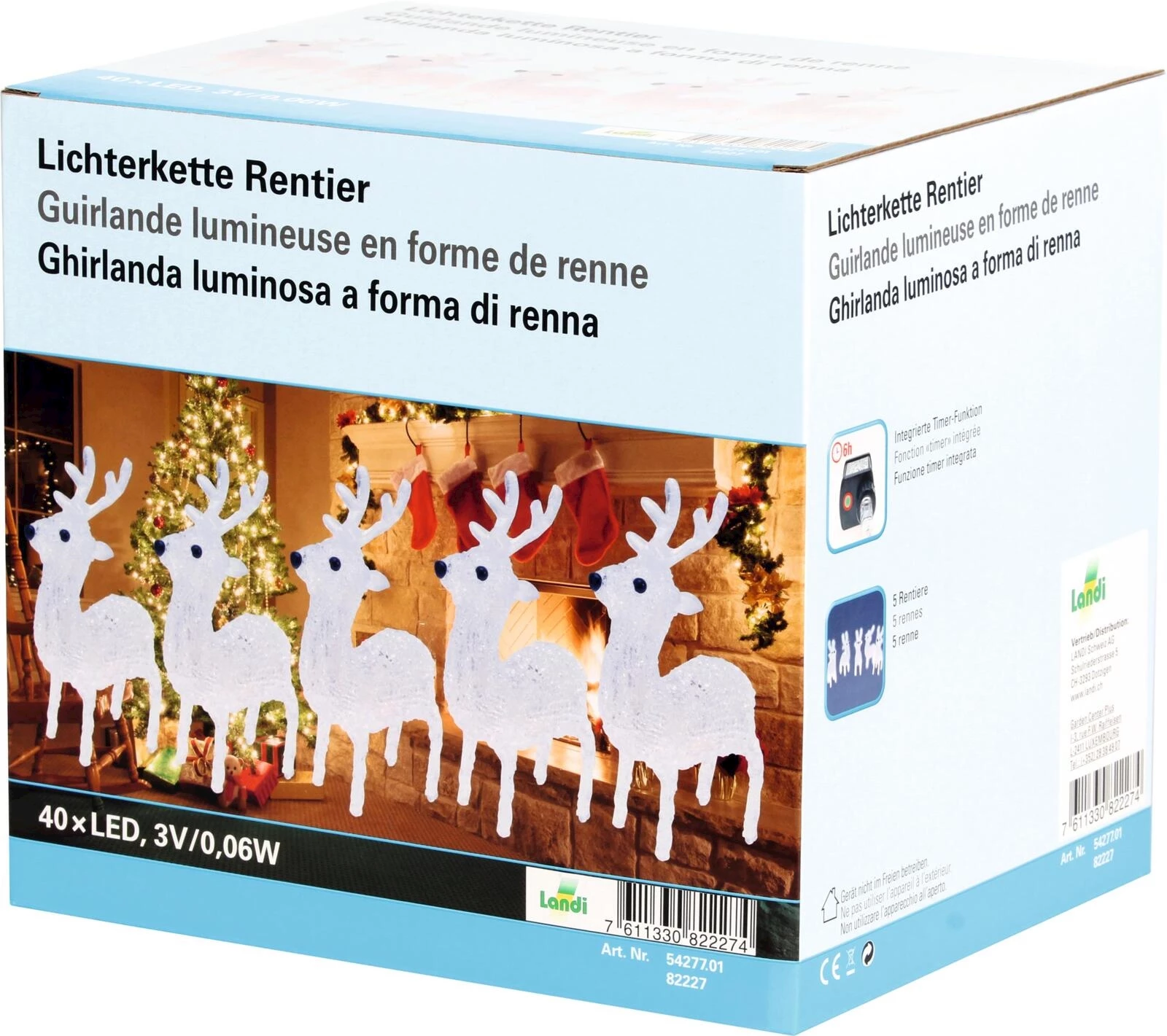 Renne à chaîne légère