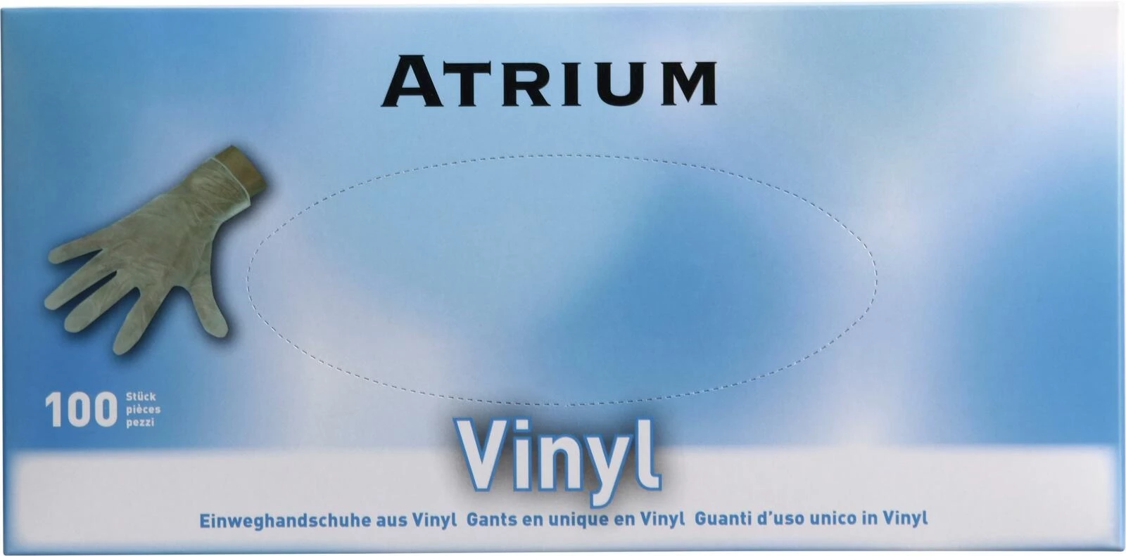 Handschuhe Einweg Vinyl Gr. XL